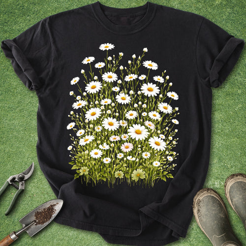 daisy flower shirt wildflower botanical floral t shirt cottagecore nature lover aesthetic garden shirt