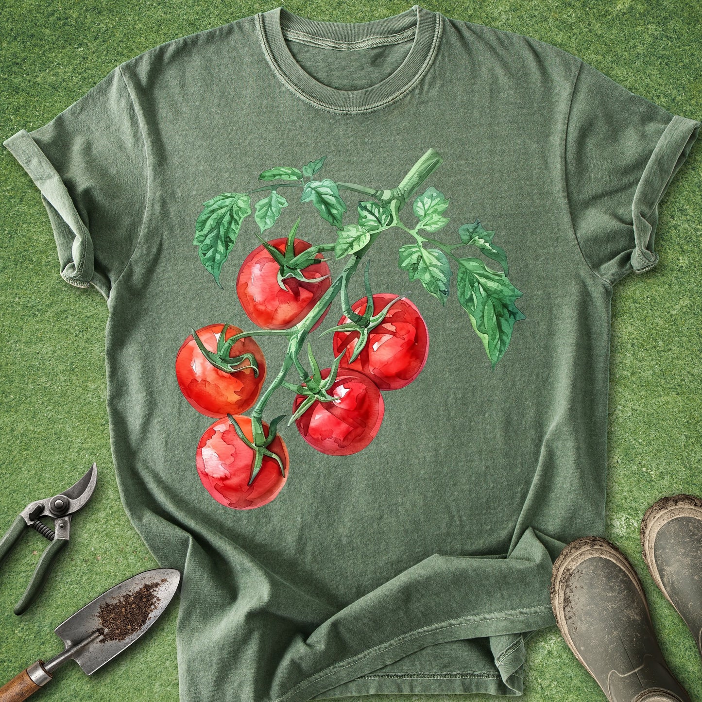 tomato plant shirt botanical vegetable gardening t shirt fresh tomatoes vine garden lover shirt